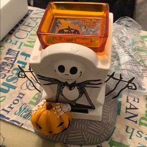 Rare Disney Jack Skellington Scent Warmer
